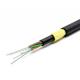 6 Core Outdoor ADSS Fiber Optical Cable All Dielectric Self Supporting Cable