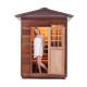 2 - 3 Person Carbon Panel Outdoor Dry Sauna Room House Shape