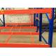 Assembly Blue Columns Warehouse Pallet Racking Load Weight 4000KG 3 Levels 6M High