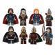MOC movie characters king archer knight sodier super hero mini figures building blocks