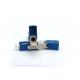 FTTH Field Assembly Optical SC Quick Release Connector G657A Blue Color
