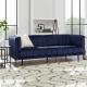 9513 Blue Velvet Home Furniture Sofas Practical with Chenille Cover