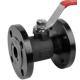 ANSI Stainless Steel Flanged Ball Valve 1/2 - 12 Size Worm Gear Operation