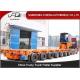 16 Axles 8 Line Hydraulic Modular Heavy Equipment Trailers Large Generator Transport