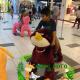 Hansel amusement park coin operated kiddy rides walking animal rides