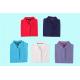 Sleeveless 5 Colors 95% Cotton 5% Spandex Ladies Polo Shirts