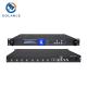 8 Port To 4 RF CVBS To DVB-C Encoder Modulator , Digital TV Video Encoder Modulator