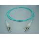 Fiber Patch Cord LC To LC , Multimode / Single Mode Fibre Patch Leads 
