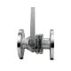 Flange Connection JIS 2PC Stainless Steel Ball Valve Operated by Manual Driving Mode