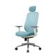 Leather Reclining Office Chair With Footrest PU Armrest BIFMA Standard