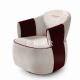 Modern Luxury Design Leather Living Room Leisure Arm Chair  W005SF11