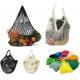 SEDEX 4P Mesh Shopping Tote , ISO9001 Pantone Reusable Cotton Mesh Bags