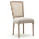 Square cane back wedding chair in shabby clic design and vintage style for event and party rentals