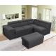 Modern Family 2P+chaise+ottoman L Shape Office Convertible Storage Sofa Folding Couch Sofa Bed Foldable sleeper sofa bed