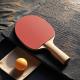 Pure Wood Table Tennis Racket With Double Reverse Rubber