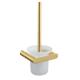 SS304 Gold Toilet Brush Holders Feature Hotel Bathroom Proudcts