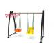 0.8cbm Commercial Playground Swings 2mm Thickness Food Grade Plastic Wide Color Range