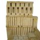 High Temperature Kilns Silicate Bricks Light Weight and Durable with CrO Content % -