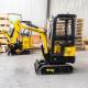 HT10 1 Ton Mini Excavator With Cabin And Briggs Stratton Engine Fan Cool