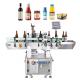 Fully Automatic Roll Type Vertical Round Bottle Labeling Machine with 25 pcs/min
