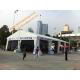 Outdoor Trade Show Tent  Hard Pressed Extruded Aluminum Structure Customized Sizes Tent
