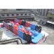 Funny Large Inflatable Jump Around Obstacle Course 5k For Team Events Jumping Castle Inflate Combo