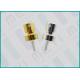 Two Shiny Colors Aluminum Perfume Spray Pump For Luxury Perfume Bottles