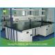 Steel Modern Laboratory Furniture Epoxy Coating Lab Workbench Impact Resistance