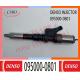 095000-0801 Diesel Common Rail Fuel Injector 6156-11-3100 For Komatsu SA6D125E Engine