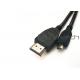 UHD Industrial Micro Hdmi Cable A Male To D Male 1m 2m 3m For Camera