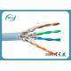 26AWG Stranded BC Cat6a Lan Cable With Aluminum Foil Shielded High Speed