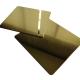 TP 201 304 316 Zr Brass Gold Mirror Stainless Steel Sheet Ornamental