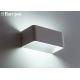 9W Cube Indoor LED Wall Lights High Luminous Aluminum Housing For Hotel