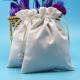 220g / M2 Both Sides Drawstring Jewelry Bag Plain 8 X 10cm Size Easy To Carry