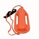1kg-1.5kg Plastic Floating Torpedo Lifeguard Rescue Buoy For Water Safety Equipment
