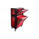 Red 30 Inch SPCC Cold Steel Drills Wrenches Drivers Premium Tool Chest To Store Tools