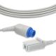 0515-30-11221 Mindray Latex Free SPO2 Sensor Cable 12 Pin 2.2m