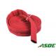 EPDM Lined Synthetic Fire Hose , Red Polyester Jacket Fire Attack Hose