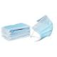 3 Layer Disposable Protective Face Mask Fiberglass Free Latex Free Breathable
