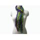 100% Acrylic Custom Knit Scarves Woven Plaid Tassel Wraps Scarves And Shawls
