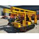 GK 200 High Drilling Efficiency 180meters Crawler Mounted Drill Rig For Water Borehole