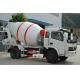 4m3 Capacity Concrete Transit Mixer Truck / Concrete Transport Truck Easy Operation