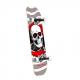 YOBANG OEM Powell Peralta Ripper Silver Complete Skateboard - 8 x 32.125