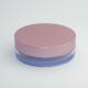 Pink Round Loose Powder Cosmetic Cream Jar With Filter High Sealing Performance