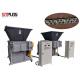 SKD11 Scrap Small Scale Plastic Shredder Machinery 200-2000kg / H Capacity