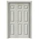 AB-GMP13 deeply carved PVC-MDF double-leaf door