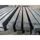 Hot Rolled Treatment Crane Flat Bar Steel With Q345B Material Easy Crane Rail Installation