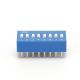 8P Waterproof Electronic Dip Switch 8 Position Single Pole Single Throw 2.54 Pitch
