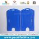 Open Faced Holder Blue Hard Plastic ID Card Pack