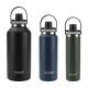 1.5 Litre 1 Litre 1000ml  0.75L/1L/2L Vacuum Sports Bottle Water Stainless Steel With Custom Logo